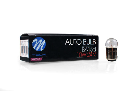 Glühlampe M-TECH BA15d 10W 24V