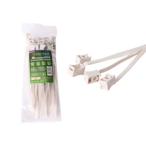 Nylonowe opaski zaciskowe  szybkiego montażu ROAD-TEQ w:7,5x165mm 20szt. szare